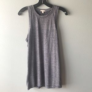 LIKE NEW GAP soft grey tank -size S